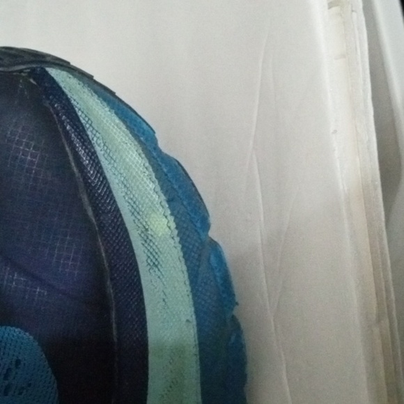 Hoka Stinson One One ATR 5 Running Shoes size 8.5 Navy Turquoise Aqua Preowned - Picture 10 of 16